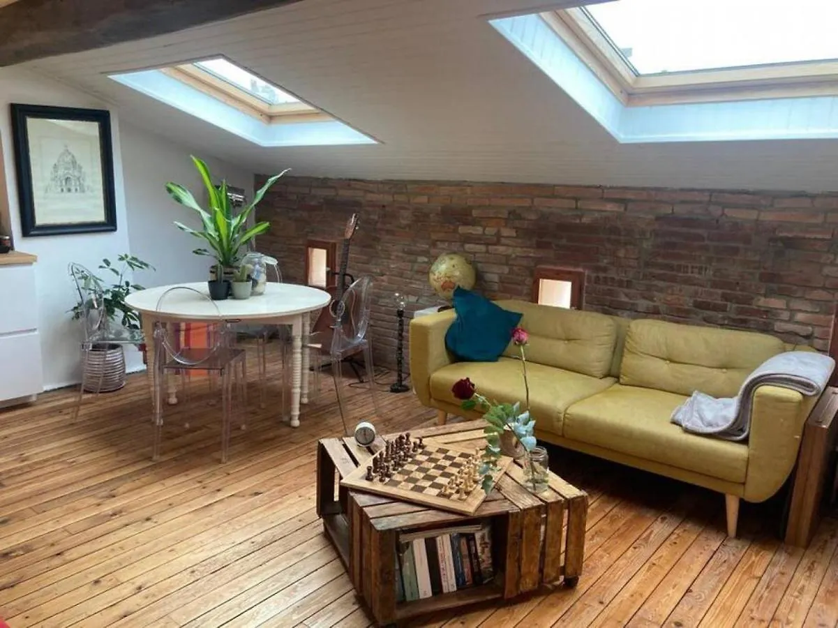 Calm Loft Gare Sncf Toulouse Centre Apartamento
